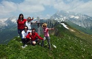 MONTE CAMPO (1952 m) e verso CIME DI BARES (1974 m) - (07-06-14) 